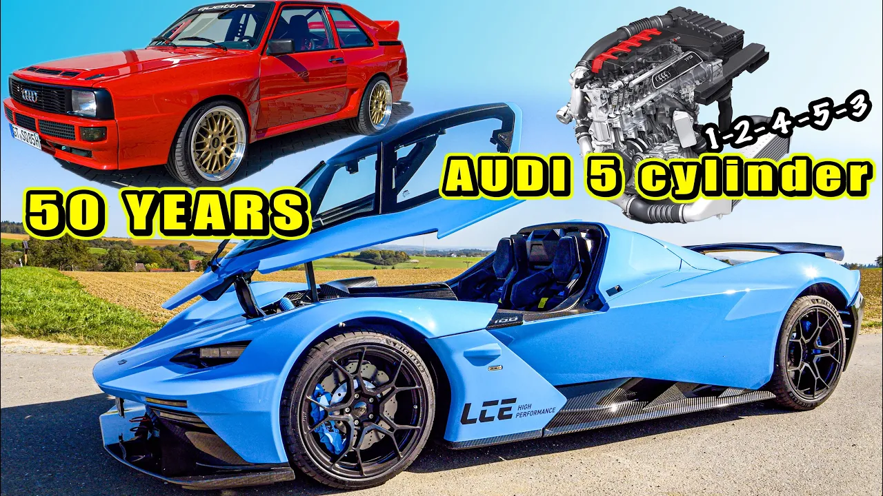 50 YEARS of AUDI 5 CYLINDER // AN ODE to one of THE BEST ENGINES EVER