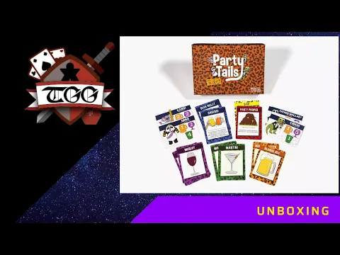 Party Tails Board Game Unboxing