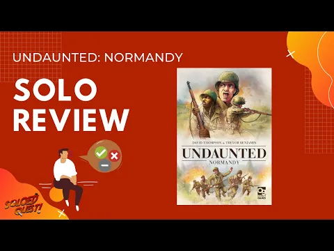 Undaunted: Normandy - Solo Review