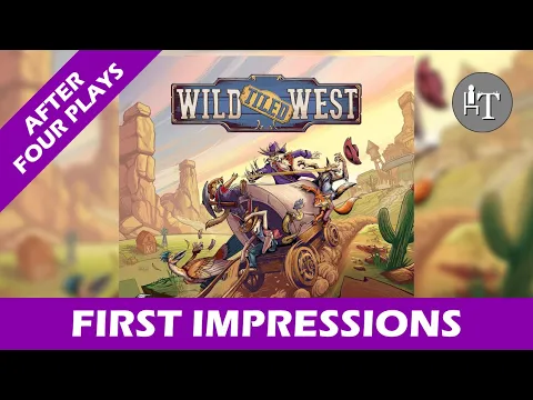 First Impressions of Wild Tiled West - Solo Board Game