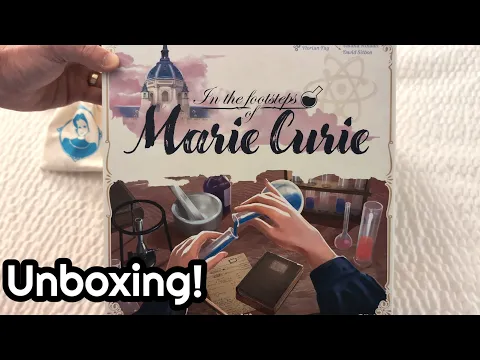 Unboxing of In The Footsteps Of Marie Curie