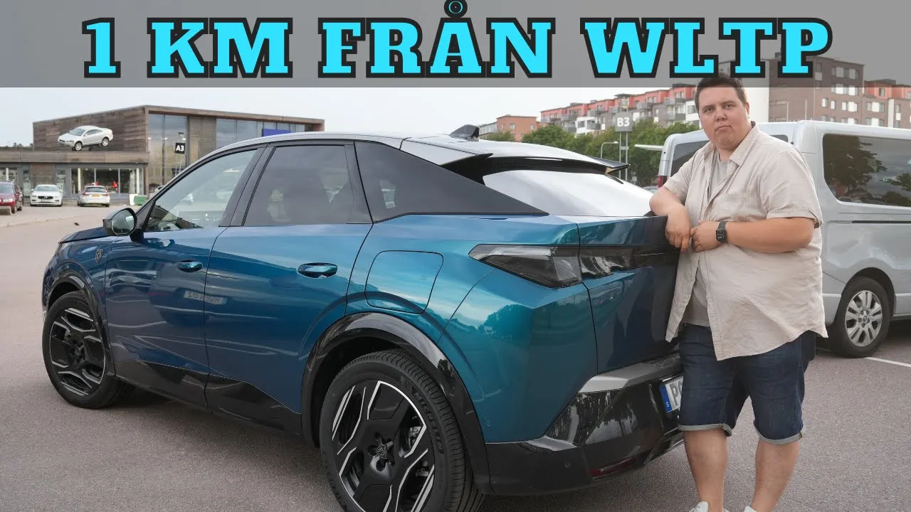Peugeot E-3008 - Räckvidd (bra) och laddning (dåligt) | Elbilsmagasinet