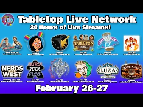 Tabletop Live Network Countdown Show