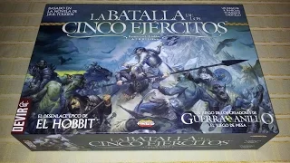 Explico el juego Videoreseña nº 19: LA BATALLA DE LOS CINCO EJÉRCITOS