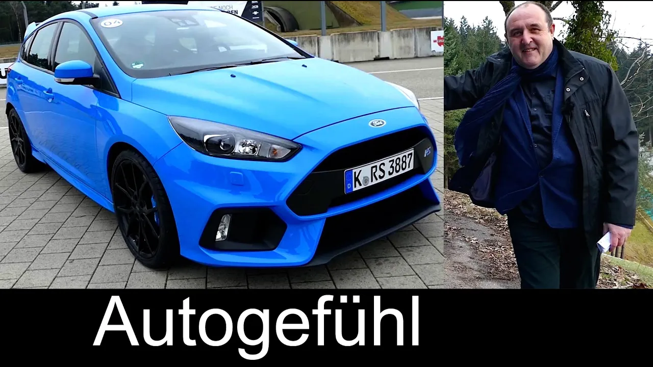 Ford Focus RS FULL REVIEW test driven 350 hp all-new neu 2017 Sound/Exterior/Interior