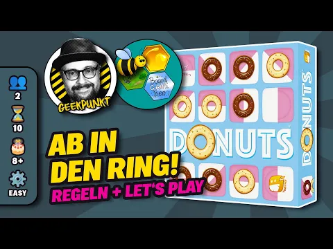 DONUTS - Regeln & Let's Play - Huch / Funforge