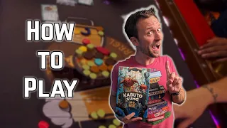 How To Play Kabuto Sumo by Board Game Tables - Board Games Live Teach