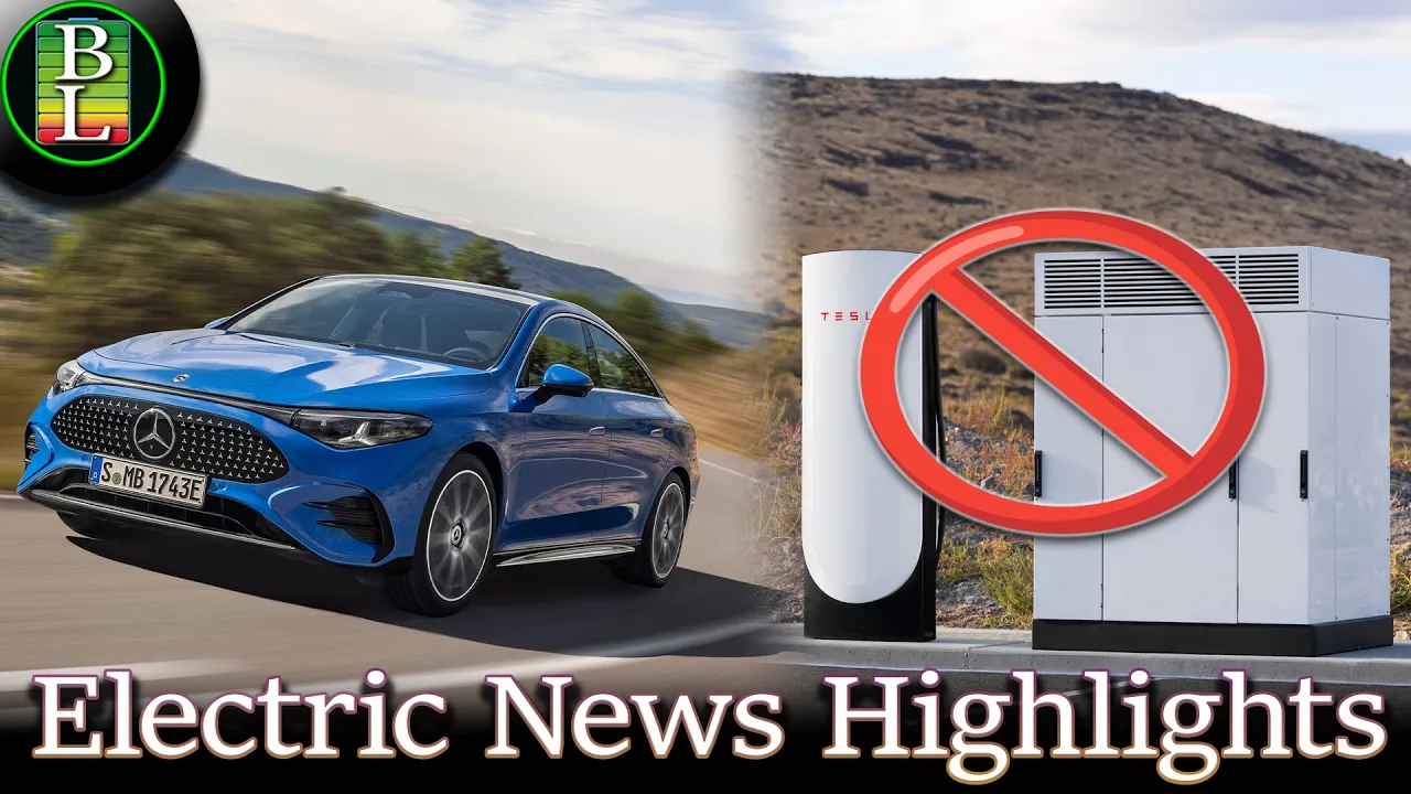 ENH - New Mercedes CLA can't charge at a Tesla Supercharger