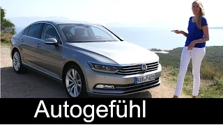 VW Volkswagen Passat B8 Sedan & Wagon/Estate/Variant FULL REVIEW test driven Magotan all-new neuer