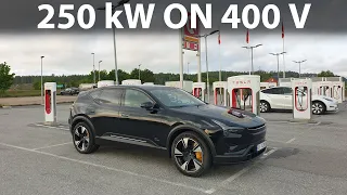 Polestar 3 Long Range charging test