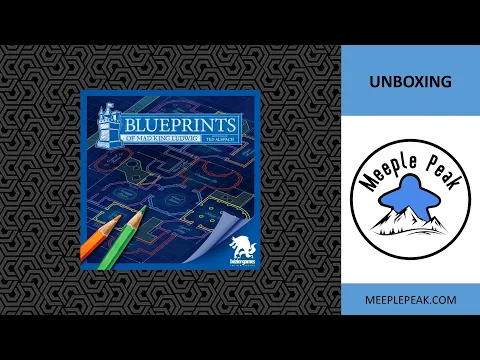 What plans can you make? Unboxing the Deluxe Edition of Blueprints of Mad King Ludwig.