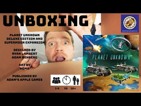 Planet Unknown Deluxe with Supermoon Expansion Unboxing