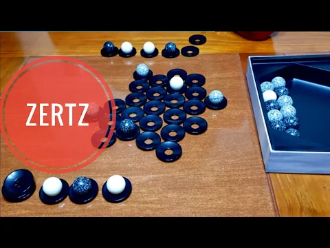Videosesión: partida de Zertz, el más difícil del Proyecto Gipf ᴴᴰ
