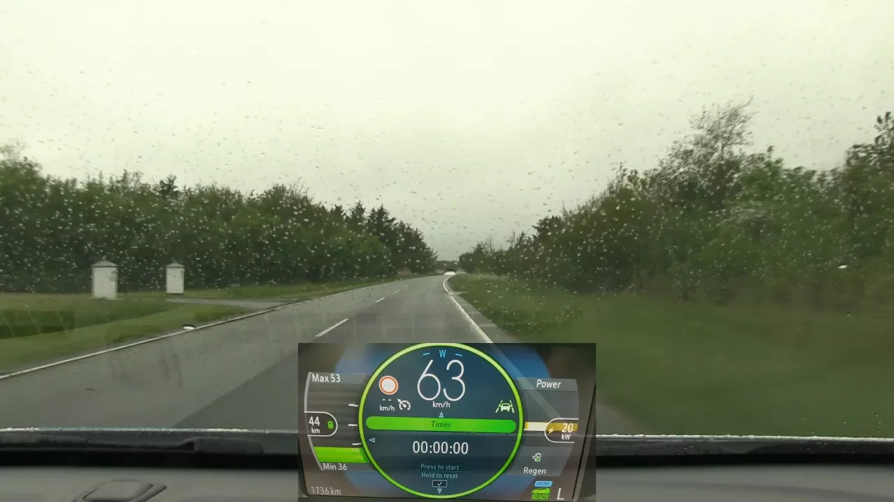 Rambling around Hirtshals with Ampera-e/BoltEV