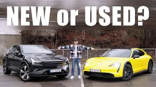 Polestar 3 vs USED Porsche Taycan Cross Turismo | WHICH SHOULD YOU BIUY?