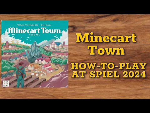Minecart Town how to play interview at Spiel 2024