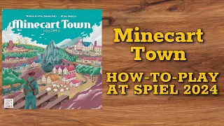 Minecart Town how to play interview at Spiel 2024