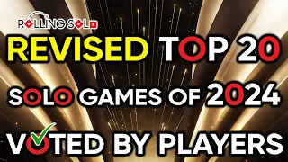 The All-Time Top 20 Solo Board Games Of 2024 By The Rolling Solo Community