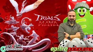 Trials of Maya - Crowdfunding Preview (How to Play & Review) (EN) | Epitrapaizoume