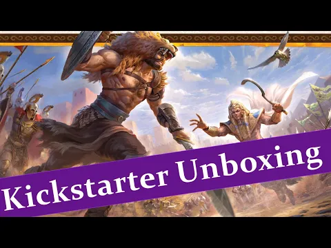 Monumental Board Game Kickstarter Unboxing (Miniatures Version)