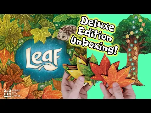 Unboxing of Leaf - Deluxe Edition & Season Of The Bear Expansion