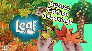 Unboxing of Leaf - Deluxe Edition & Season Of The Bear Expansion