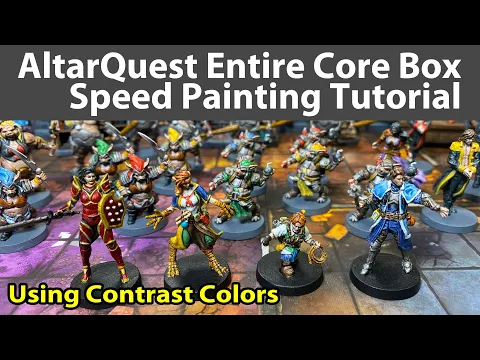 AltarQuest Core Box Speed Painting Tutorial