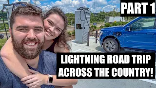 Cross-Country Holiday Road Trip In My F150 Lightning - North Carolina to Minnesota! Part 1