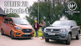 Van Vs Pickup truck: Series 28 Episode 4 FULL Episode | Fifth Gear