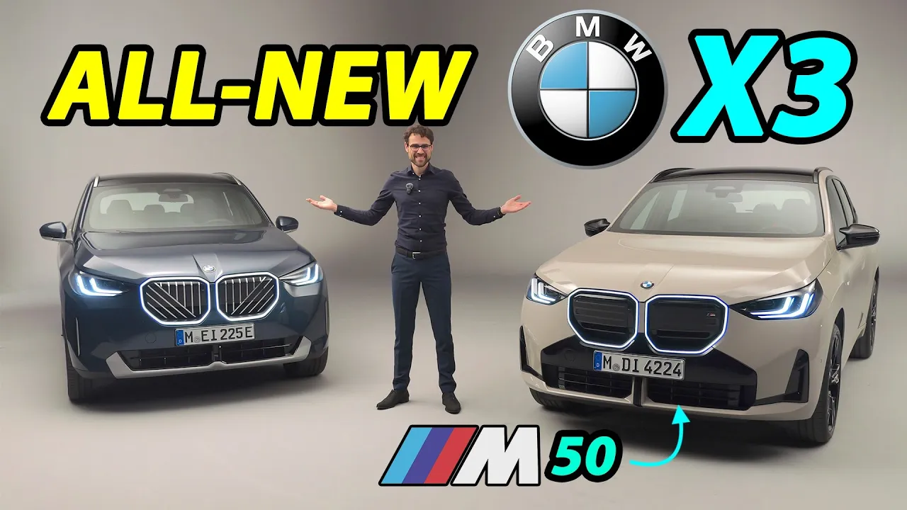 all-new BMW X3 REVEAL 2025 REVIEW