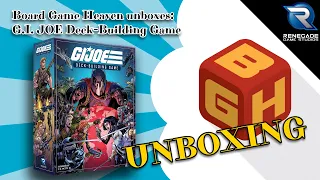 Boardgame Heaven Unboxing 149: G.I. Joe Deck-Building Game (Renegade Games Studio)