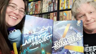 All the Games with Steph: The Artemis Project W/Satellites and Commanders Expansion