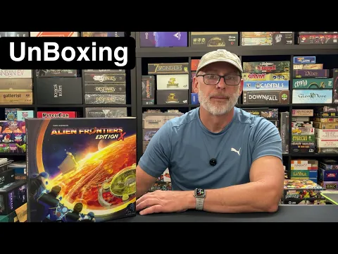 TDG: Alien Frontiers: Edition X unboxing with Ray