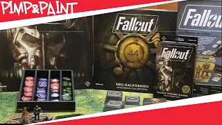 Fallout the Boardgame incl. Addons - Inlays and painted Miniatures