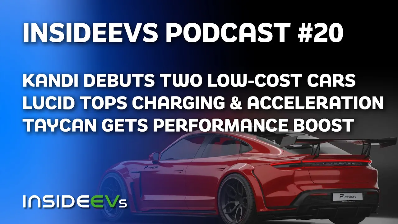 Lucid Beats Tesla In Charging & Performance, Kandi Debuts Low-Cost EVs and Taycan Gets Speed Boost
