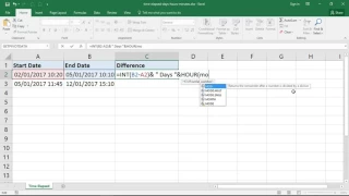 Excel Formula for Time Elapsed in Days, Hours and Minutes Excel Formula for Time Elapsed in Days, Hours and Minutes