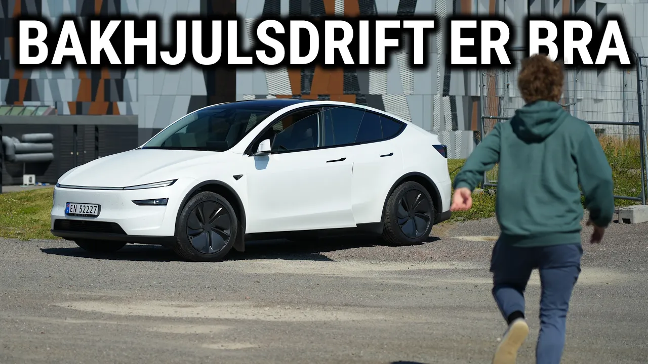 Du bør vurdere den billigste Tesla Model Yen (Model Y Bakhjulsdrift)