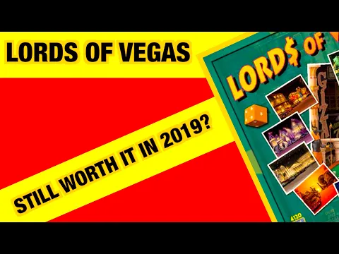 Lords of Vegas Boardgame Review - Still Worth It?