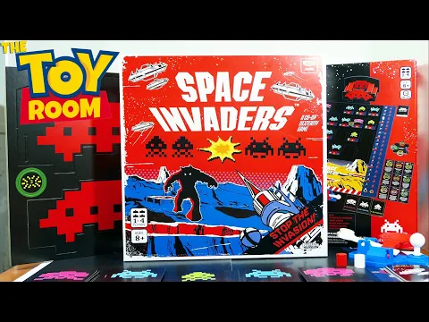 Space Invaders Board Game Unboxing & Overview