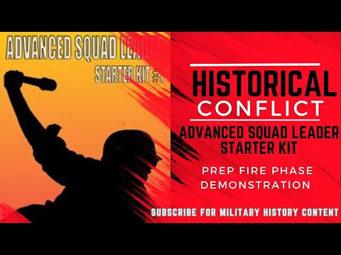Advanced Squad Leader SK1 - Prep Fire Phase Demonstration (4K)