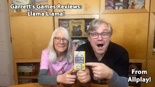 Garrett's Games Reviews Llama Llama from Allplay!