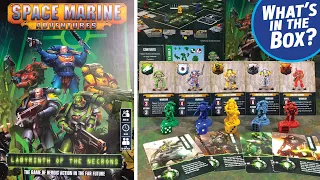 Games Workshop SPACE MARINE ADVENTURES - LABYRINTH OF THE NECRONS Unboxing