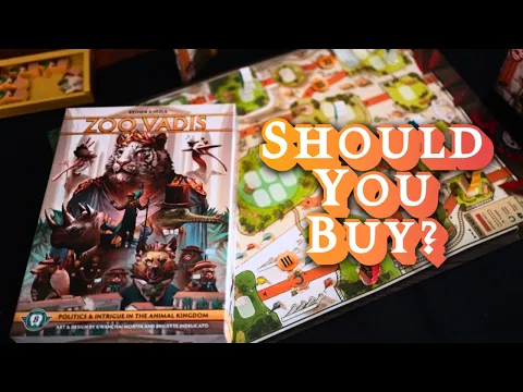 The Best Negotiation Game EVER? — Before You Buy Zoo Vadis