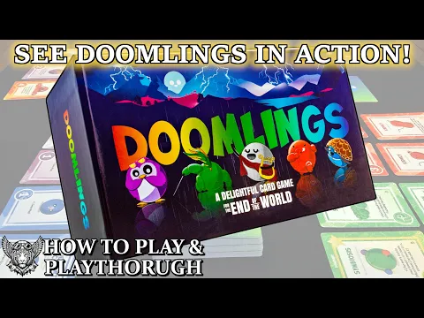 Doomlings Base Game - How to Play & 2-Player Playthrough