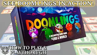 Doomlings Base Game - How to Play & 2-Player Playthrough