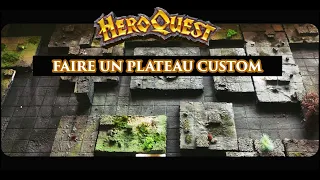 HEROQUEST plateau de jeu custom