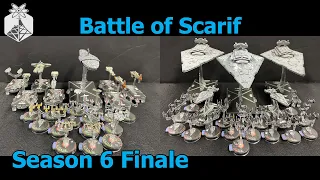 Star Wars Armada "Battle of Scarif" - ION Radio Battle Report