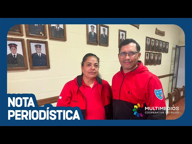NUEVA CAPACITACIÓN DE LOS BOMBEROS VOLUNTARIOS DE TÍO PUJIO