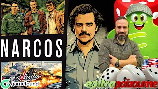Narcos - Crowdfunding Preview (How to Play & Review) (EN) | Epitrapaizoume