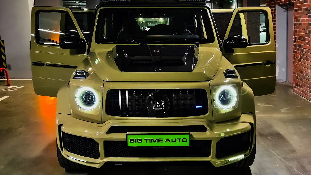 2023 Mercedes G63 Brabus 800 - interior and Exterior Details (SUPER SUV)